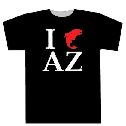 I Fish AZ T-shirt
